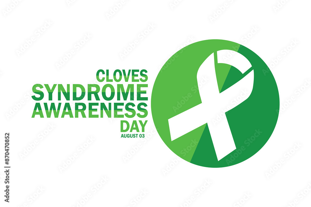 Cloves Syndrome Awareness Day wallpaper with shapes and typography, banner, card, poster, template. Cloves Syndrome Awareness Day, background Cloves Syndrome Awareness Day wallpaper with shapes and typography, banner, card, poster, template. Cloves Syndrome Awareness Day, background