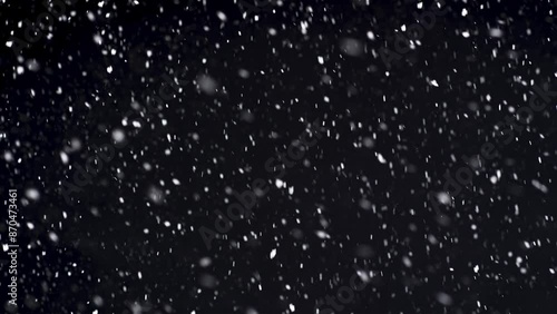 Snow overlay snowing winter background