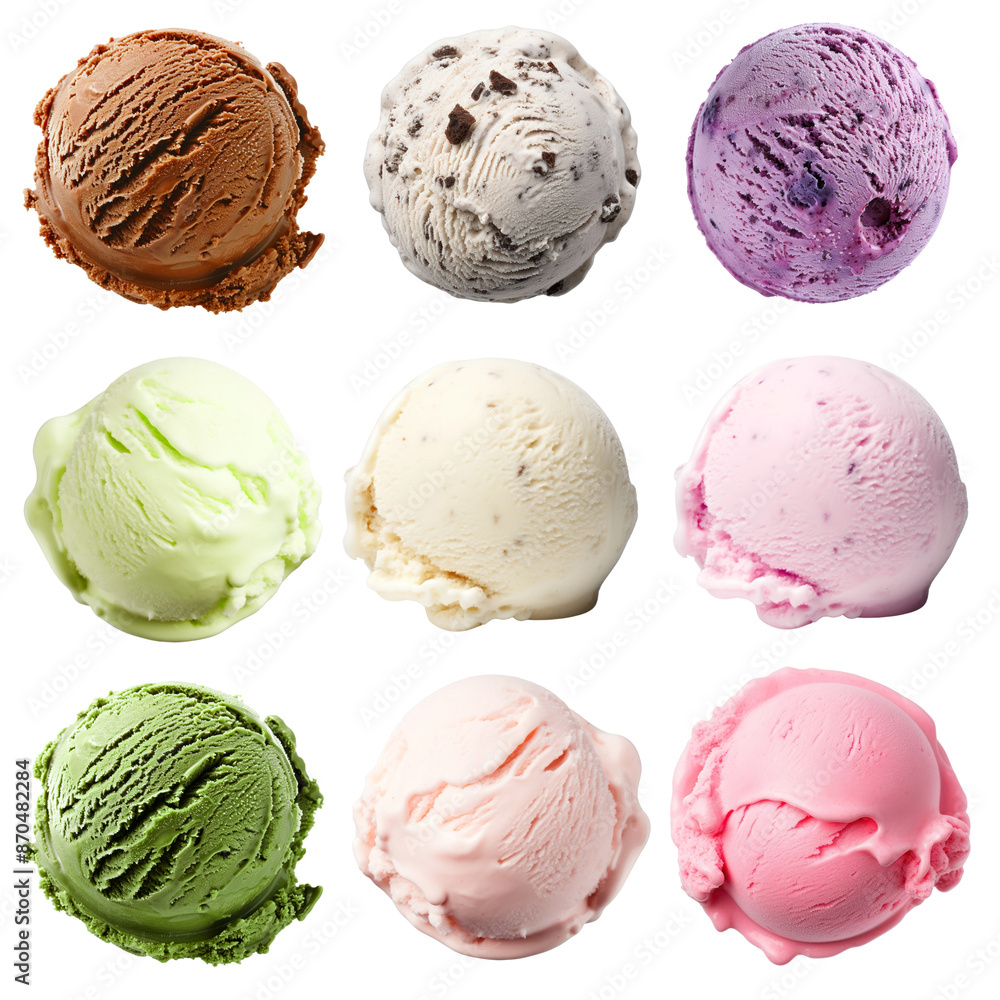 Ice cream png element set, transparent background Ice cream png element set, transparent background