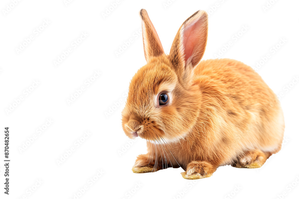 Fototapeta premium a close up of a rabbit