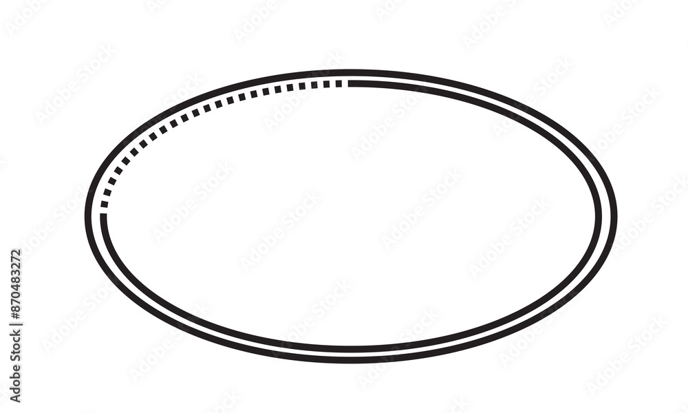 Certificate line frame border. Isolated on a white background. vector illustration. EPS 10 Certificate line frame border. Isolated on a white background. vector illustration. EPS 10