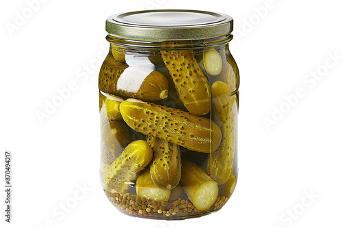 a jar of pickles photo