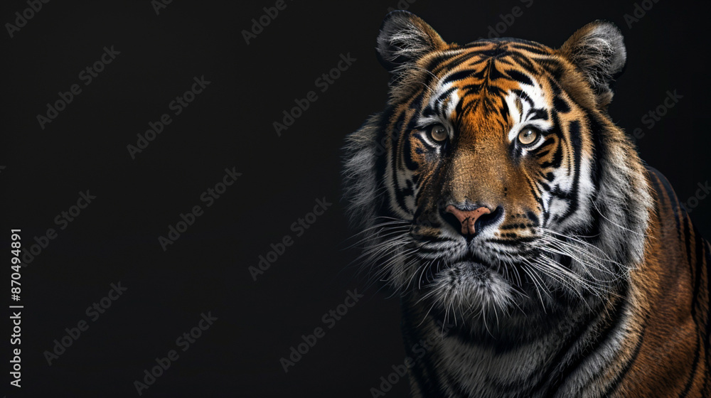 portrait of a tiger portrait of a tiger