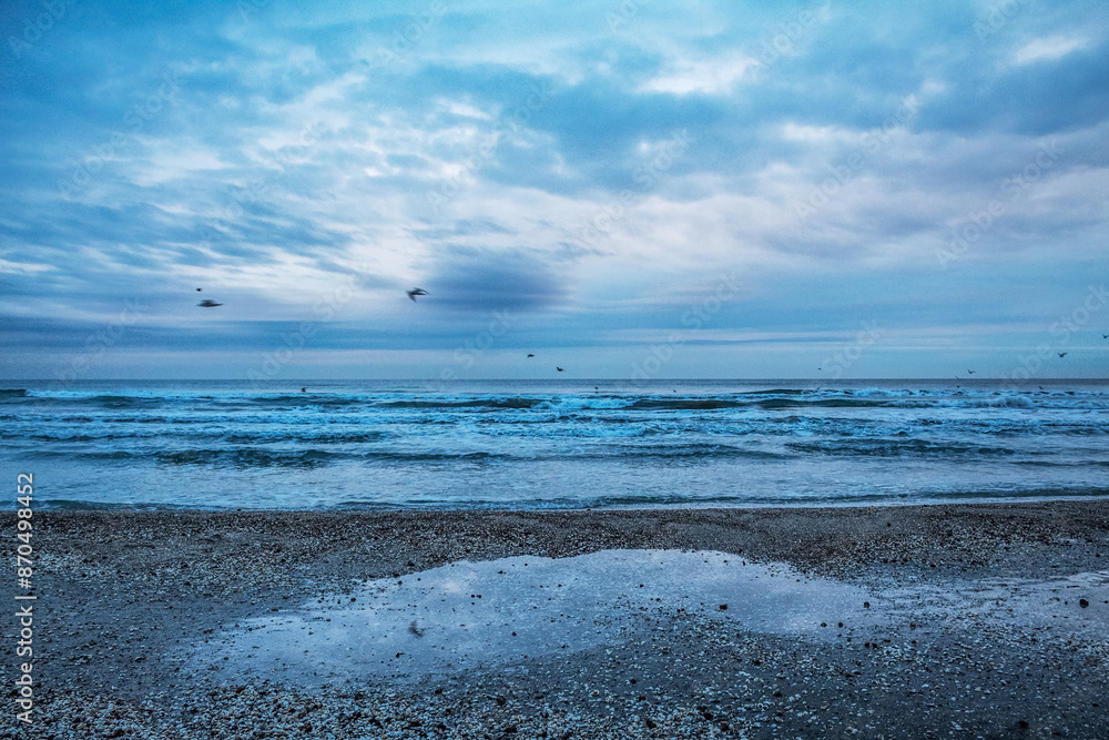 Sea, seashore - Europe, Romania, Constanta region Sea, seashore - Europe, Romania, Constanta region