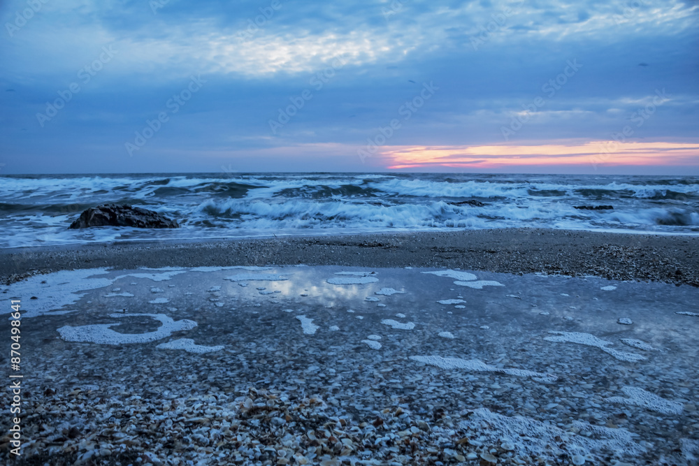 Sea, seashore - Europe, Romania, Constanta region Sea, seashore - Europe, Romania, Constanta region