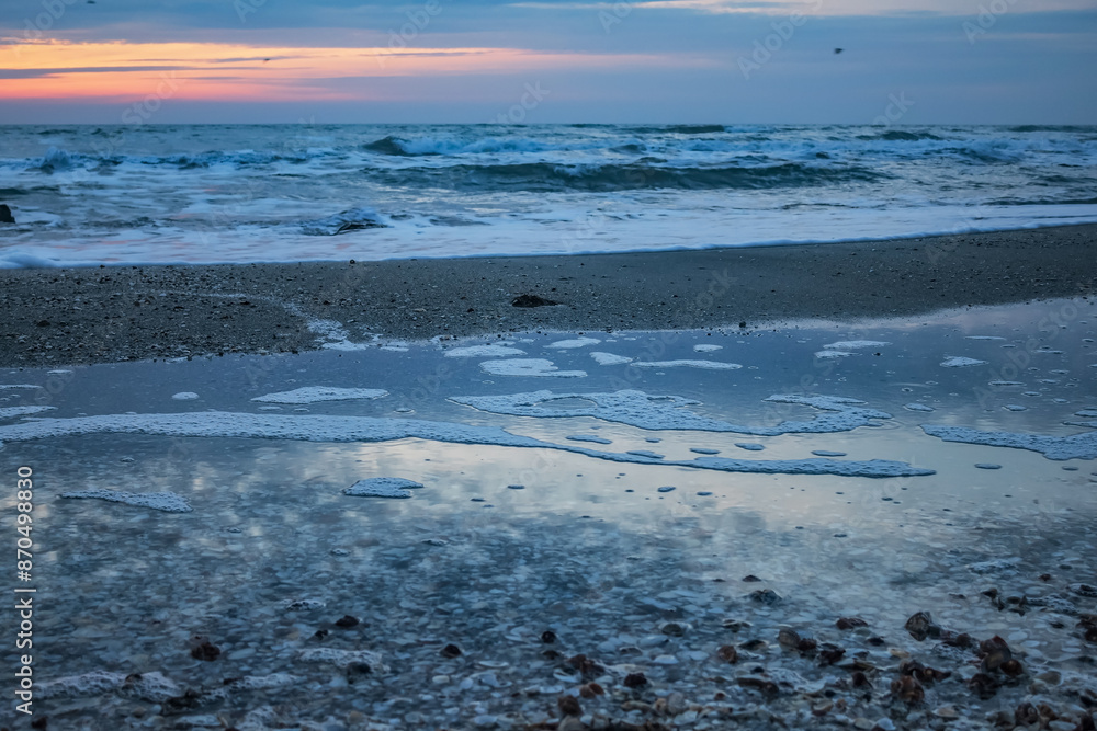 Sea, seashore - Europe, Romania, Constanta region Sea, seashore - Europe, Romania, Constanta region