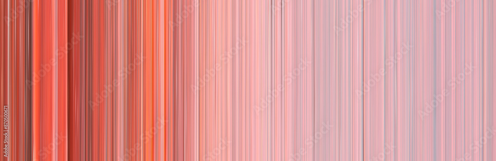 Obraz premium Abstract pattern red and orange color stripes for background design.