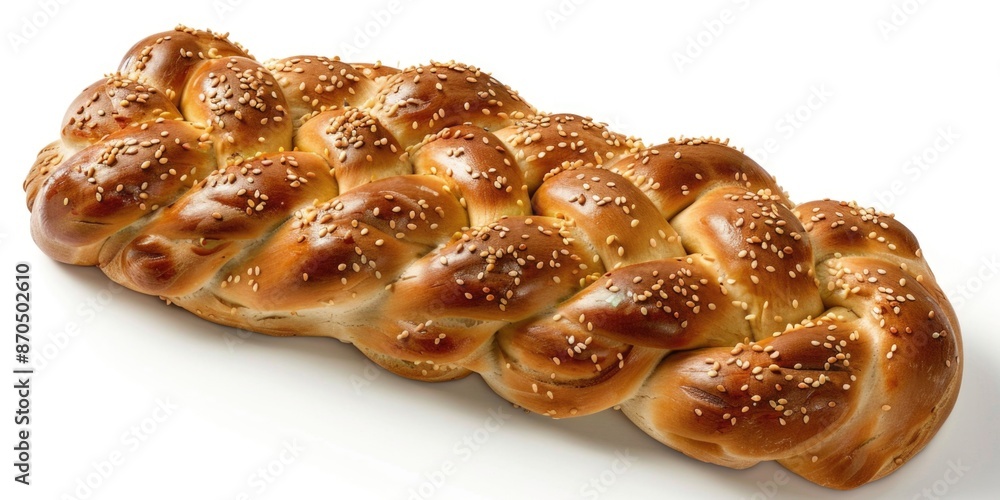 Sesame seed topped bread loaf Sesame seed topped bread loaf