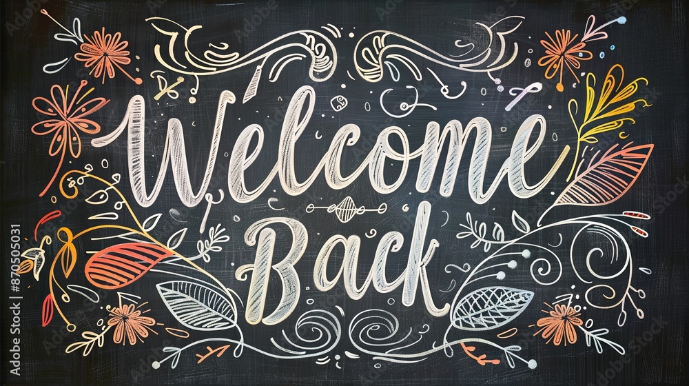 Chalkboard-style Chalkboard-style