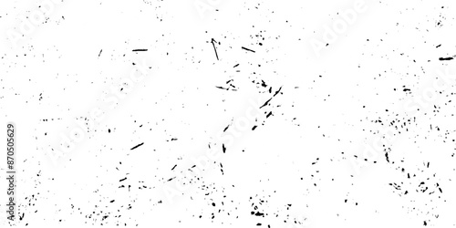 Black grainy texture isolated on transparent background. Grunge design elements. Vector illustration