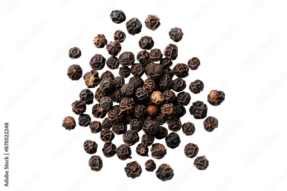 Peppercorn isolated on transparent background Peppercorn isolated on transparent background