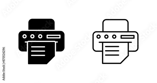 Printer Vector Icon