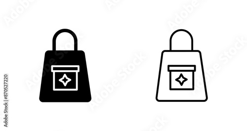 Duty Free Luggage Vector Icon