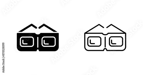 Goggles Vector Icon
