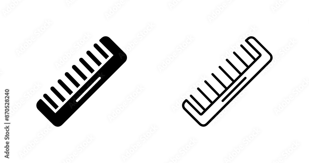 Comb Vector Icon Comb Vector Icon