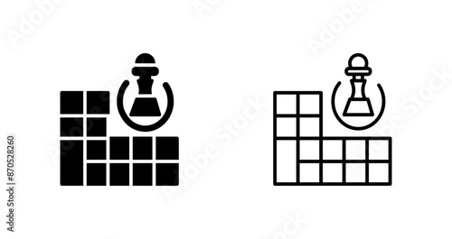 Chess Board Vector Icon