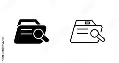 Search Vector Icon