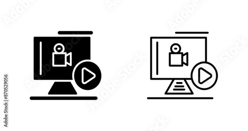 Play Button Vector Icon