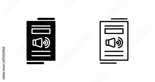 Speaker Vector Icon