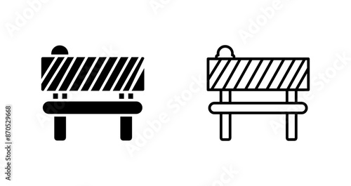 Barrier Vector Icon