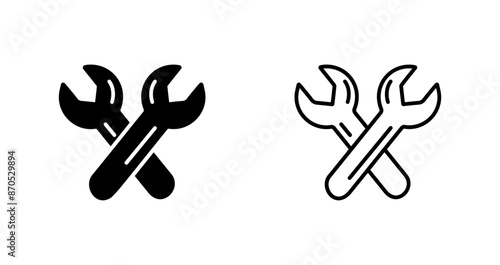 Wrench Vector Icon