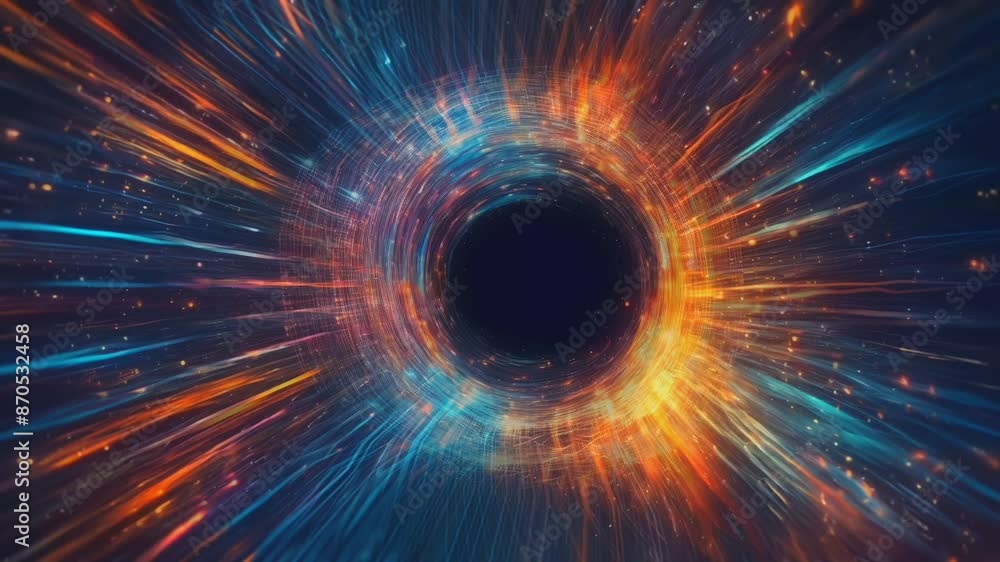 abstract geometric background of radial lines. Data flow tunnel. Explosive stars. Movement effect. abstract geometric background of radial lines. Data flow tunnel. Explosive stars. Movement effect.