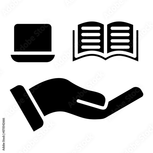 Off the job Training vector icon. Can be used for Business Training iconset.