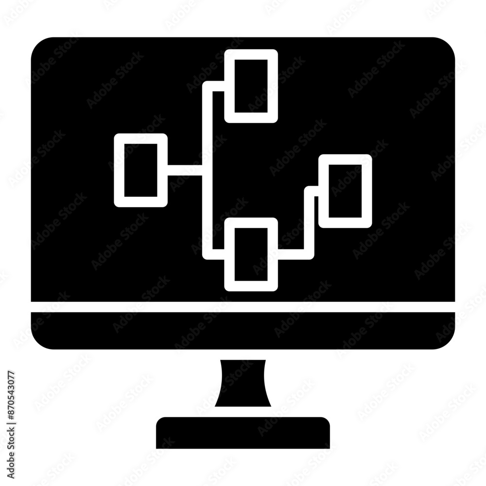 Visual Programming vector icon. Can be used for No Code iconset. Visual Programming vector icon. Can be used for No Code iconset.