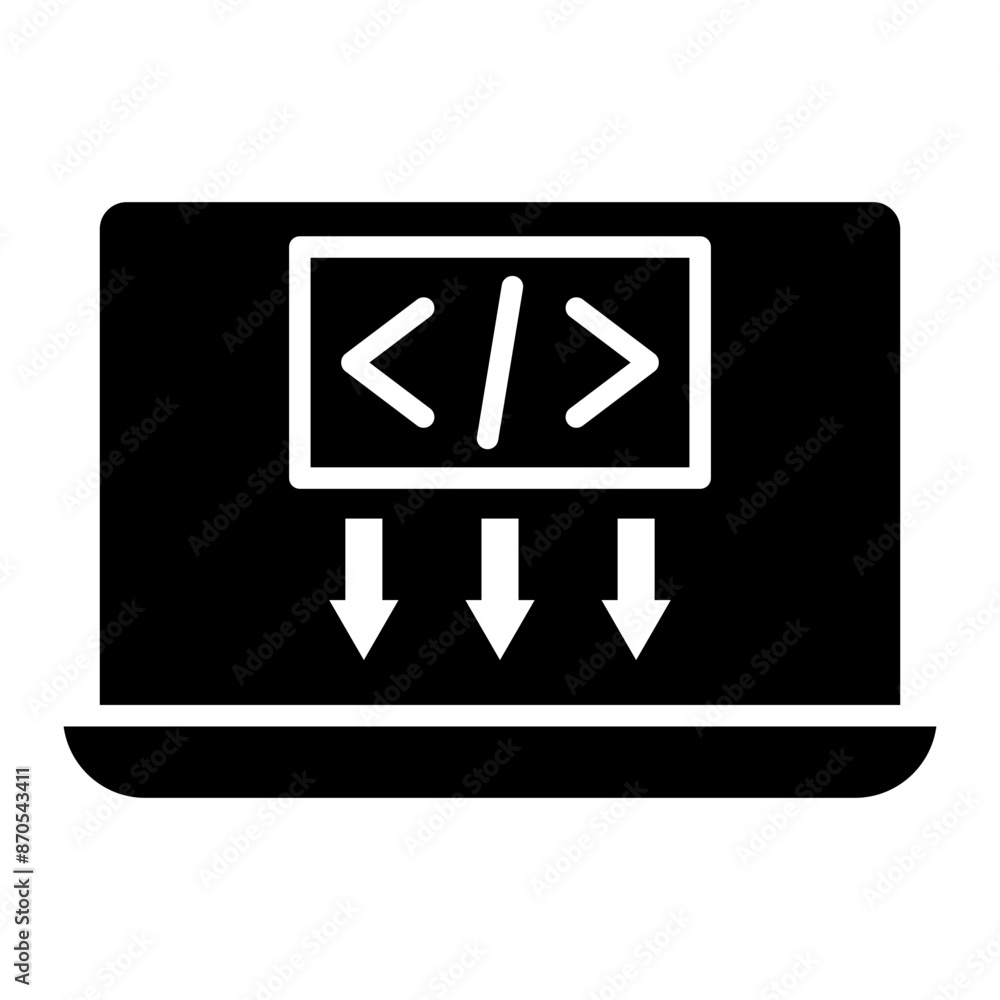 Low Code vector icon. Can be used for No Code iconset. Low Code vector icon. Can be used for No Code iconset.
