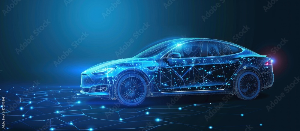 Futuristic Car Design Concept in a Digital World Futuristic Car Design Concept in a Digital World