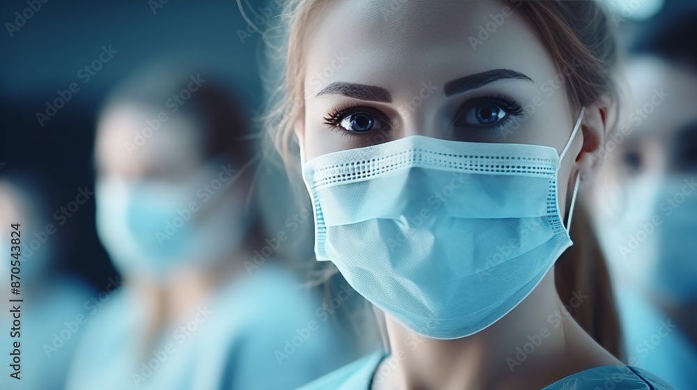 Emergency surgery surgeon leads team with specialists and nurses for urgent medical treatment Emergency surgery surgeon leads team with specialists and nurses for urgent medical treatment