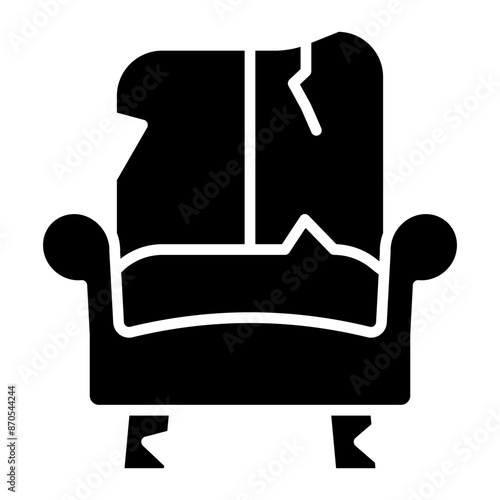 Discomfort vector icon. Can be used for Comfort iconset.