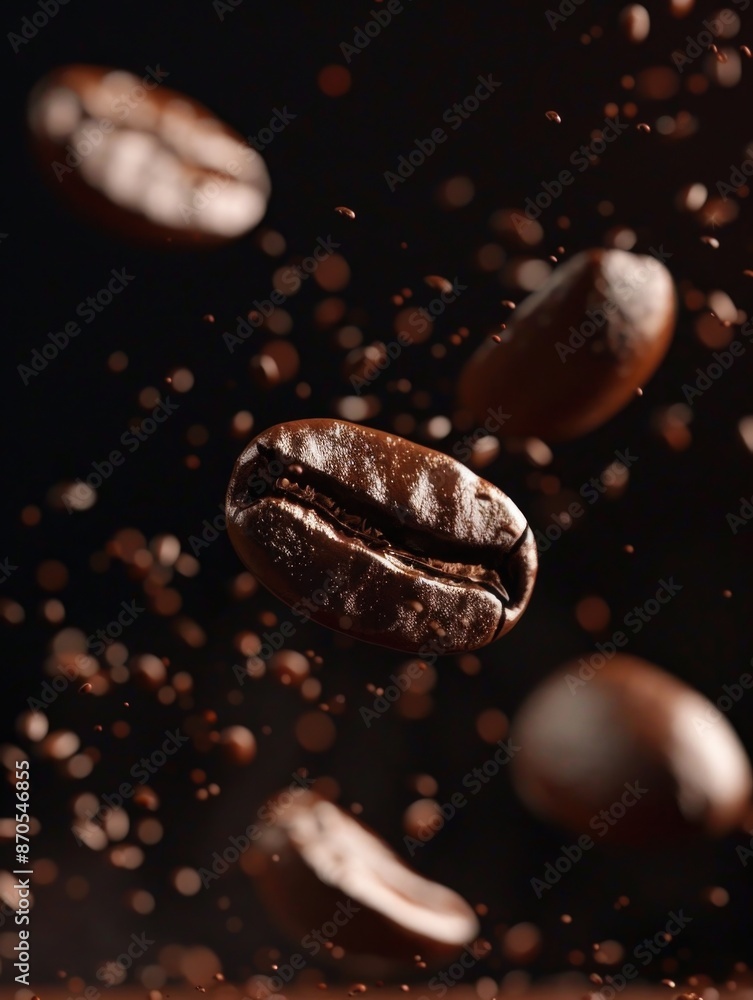 Flying Coffee Beans Flying Coffee Beans