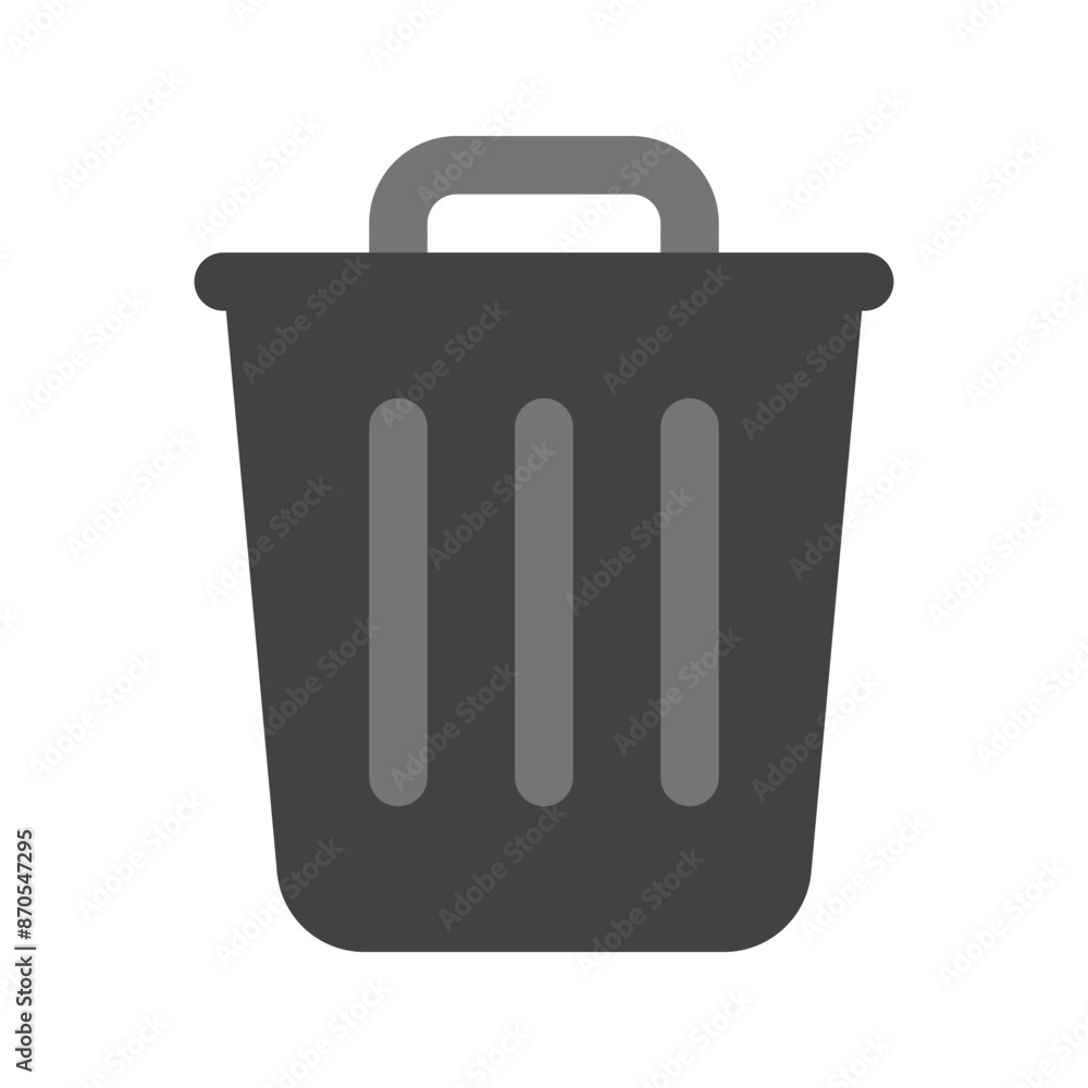 trash flat icon trash flat icon