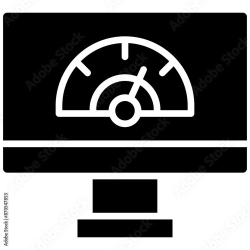 Network Speed vector icon. Can be used for Networking iconset.