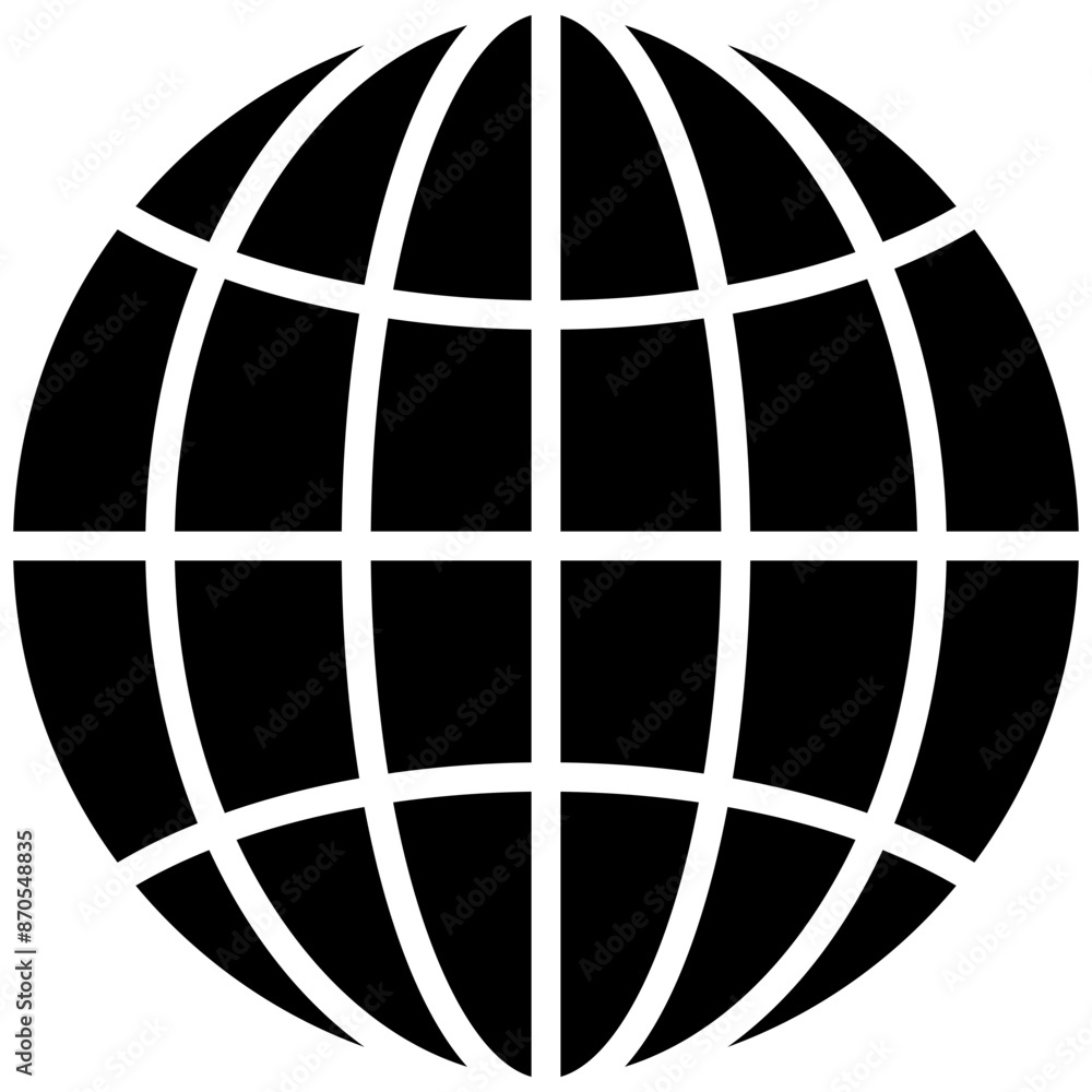 Globe vector icon. Can be used for Earth Day iconset. Globe vector icon. Can be used for Earth Day iconset.