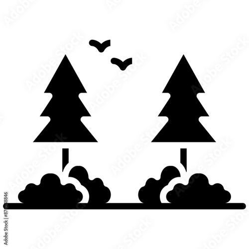 Garden vector icon. Can be used for Earth Day iconset.