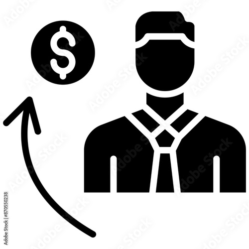Graft Scheme vector icon. Can be used for Corruption iconset.