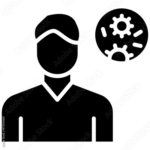 Vector-Borne Disease vector icon. Can be used for Infectious Diseases iconset.