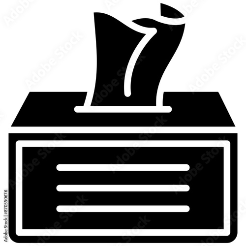 Sanitizing Wipes vector icon. Can be used for Infectious Diseases iconset.