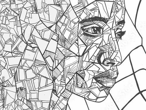 The Tapestry of Identity: A Single Line's Journey Through the Mosaic of Self