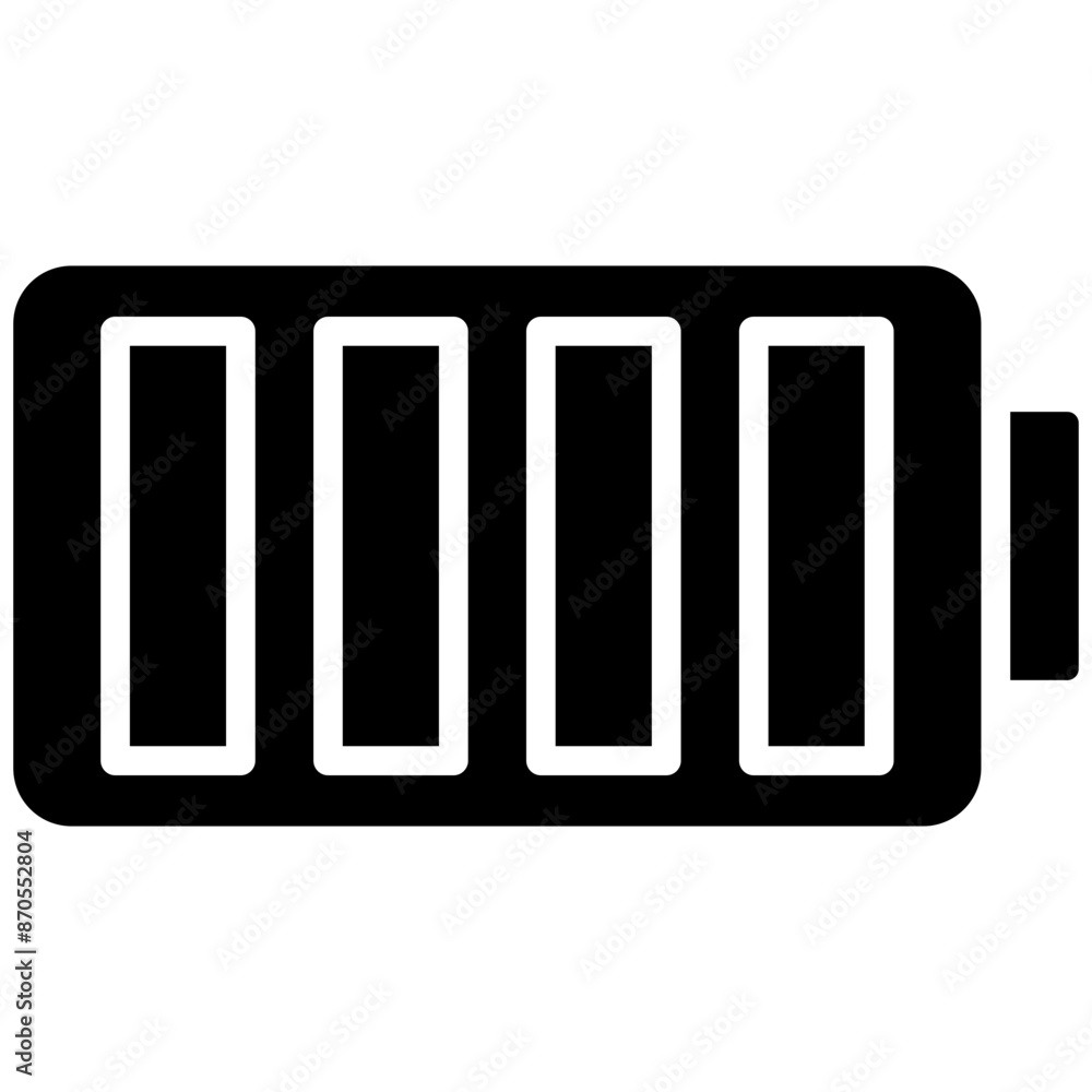 Status vector icon. Can be used for Battery and Power iconset. Status vector icon. Can be used for Battery and Power iconset.