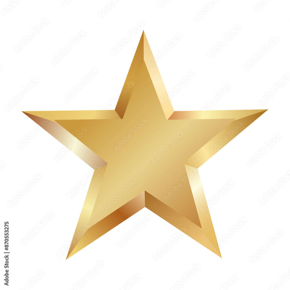 Obraz premium Gold Star