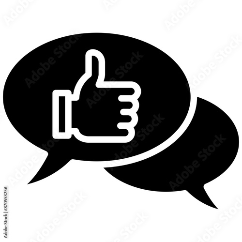 Feedback vector icon. Can be used for Shoemaker iconset.