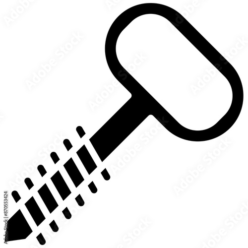 Tendril vector icon. Can be used for Shoemaker iconset.