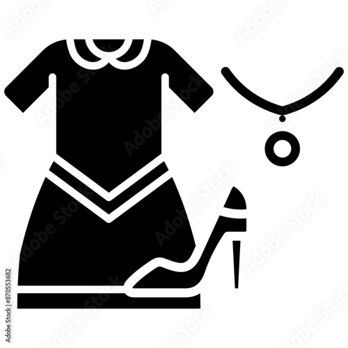 Fashion vector icon. Can be used for Art and Craft Supplies iconset.