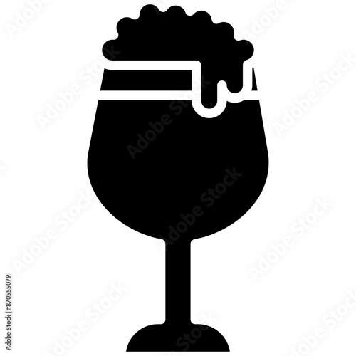 Craft Beer vector icon. Can be used for Bowling iconset.