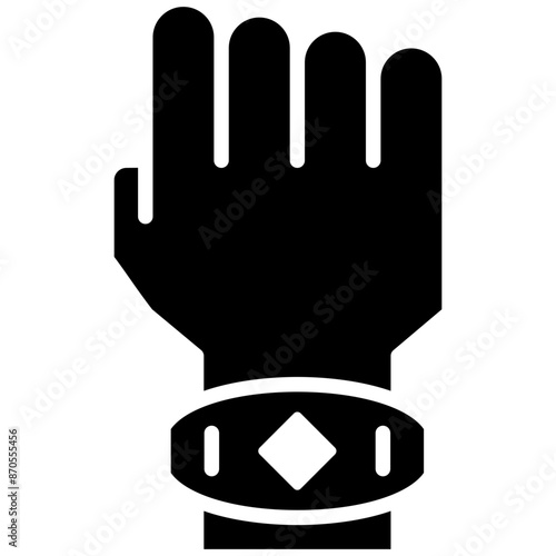 Bracelet vector icon. Can be used for Luxury iconset.