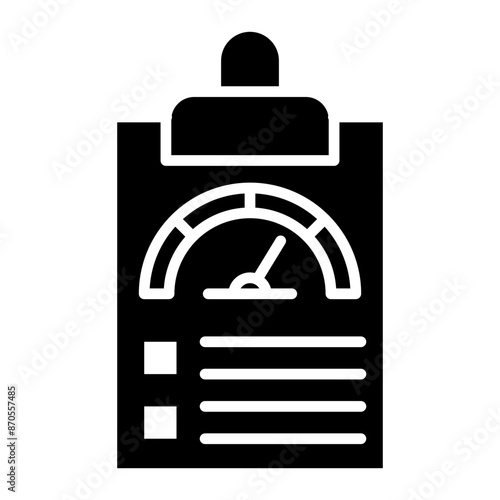 FICO Score vector icon. Can be used for Credit And Loan iconset.