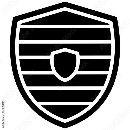 Steel Shield vector icon. Can be used for Medieval iconset. Free Download Steel Shield vector icon. Can be used for Medieval iconset. - GFXLoad